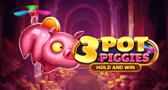 3 Pot Piggies Hold And Win game tile